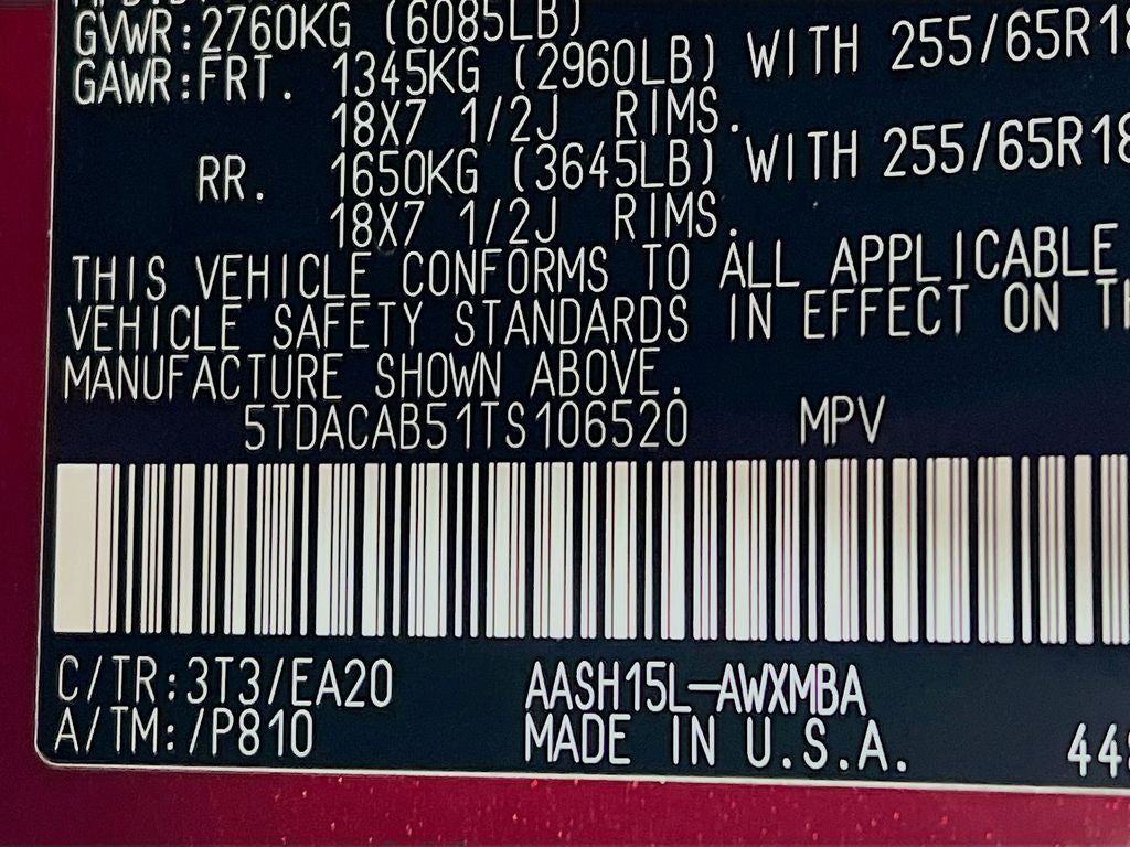 2026 Toyota Grand Highlander Hybrid Hybrid XLE