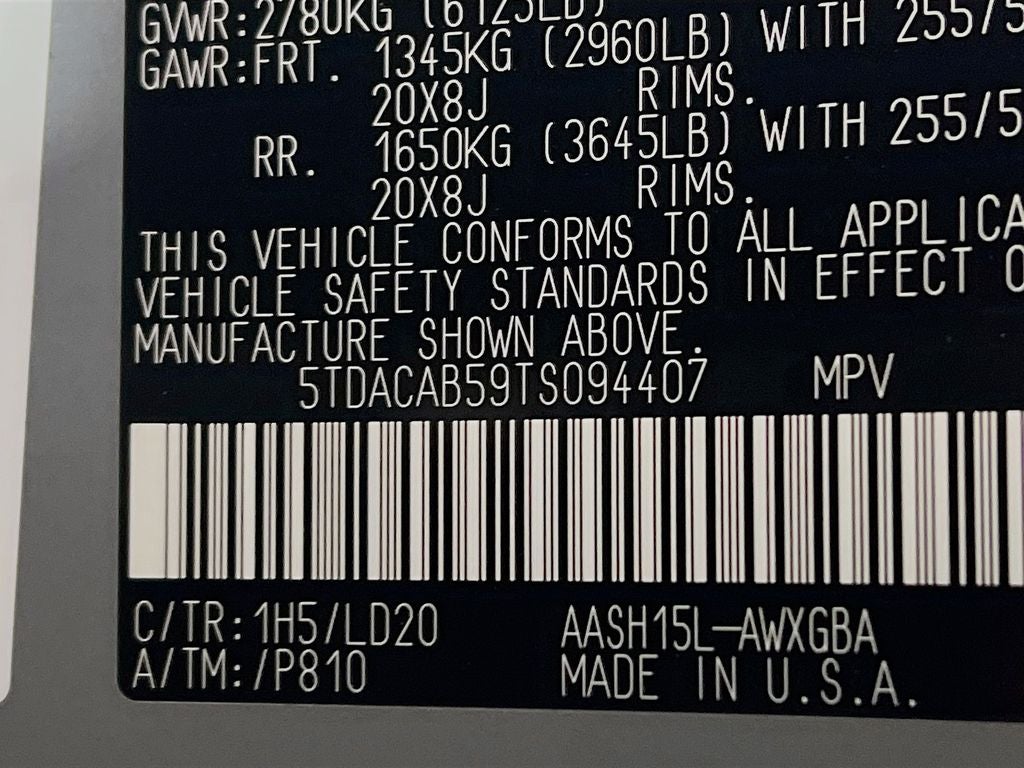 2026 Toyota Grand Highlander Hybrid Nightshade Edition S