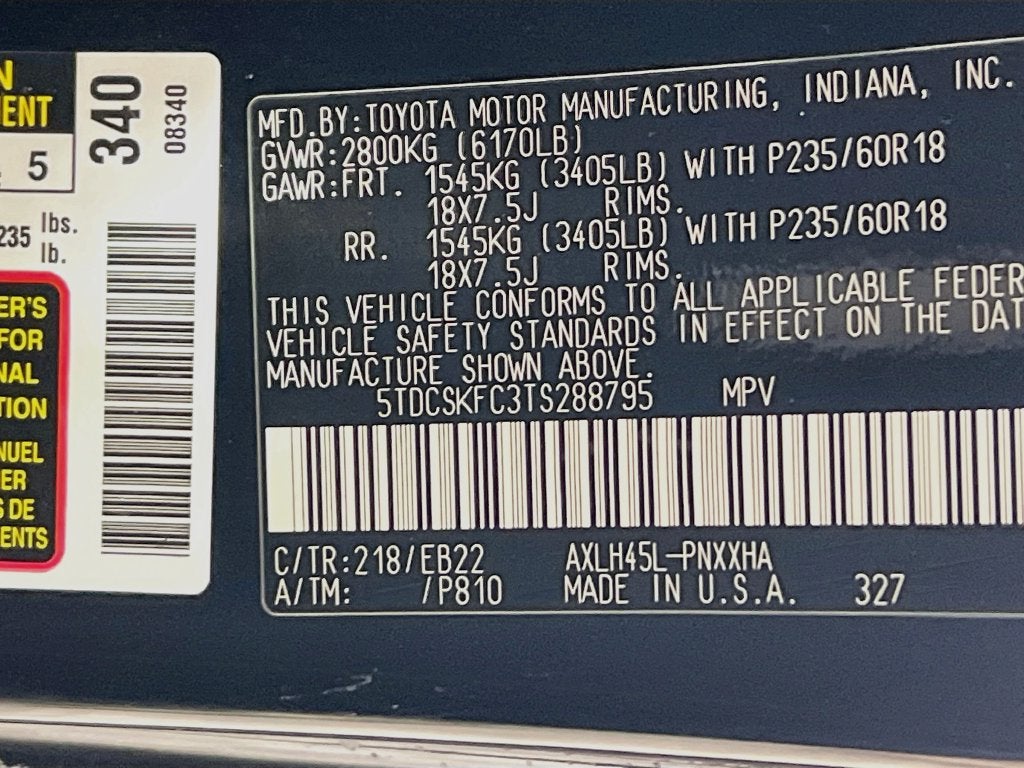 2026 Toyota Sienna Woodland Edition