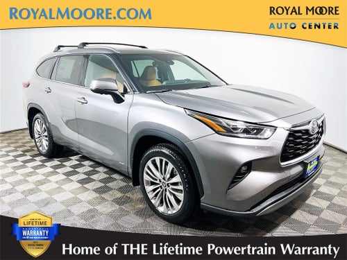 2026 Toyota Highlander Hybrid Hybrid Platinum