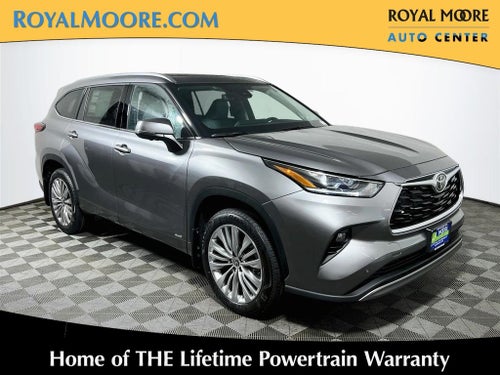 2026 Toyota Highlander Hybrid Hybrid Platinum