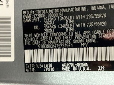 2026 Toyota Highlander Hybrid Hybrid Platinum
