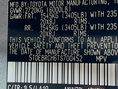 2026 Toyota Highlander Hybrid Hybrid Platinum