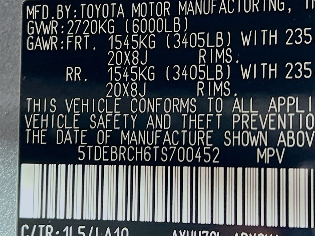 2026 Toyota Highlander Hybrid Hybrid Platinum