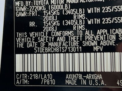 2026 Toyota Highlander Hybrid Platinum S