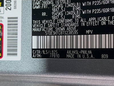 2026 Toyota Sienna Platinum
