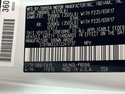2026 Toyota Sienna XLE S