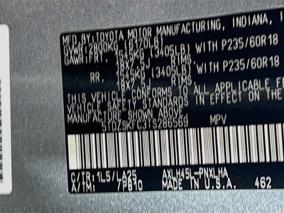 2026 Toyota Sienna Limited S