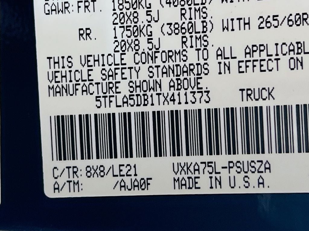 2026 Toyota Tundra SR5