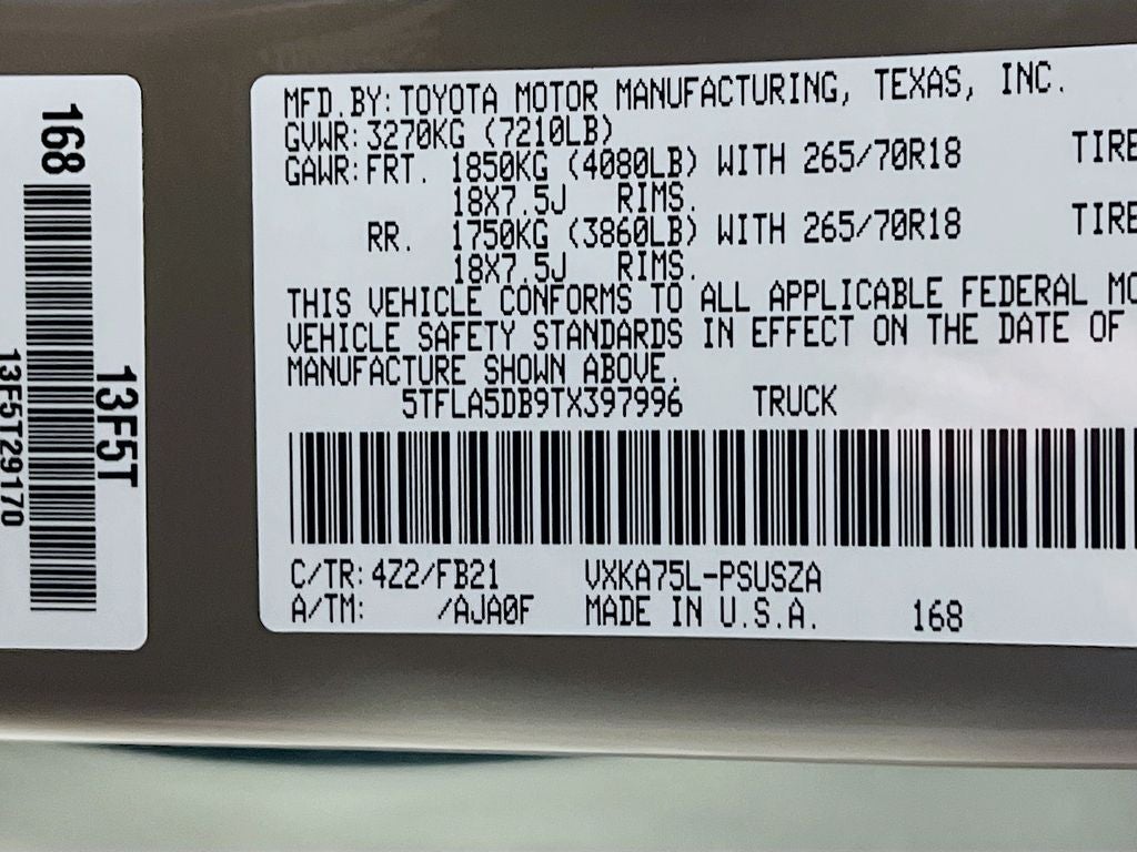 2026 Toyota Tundra SR5