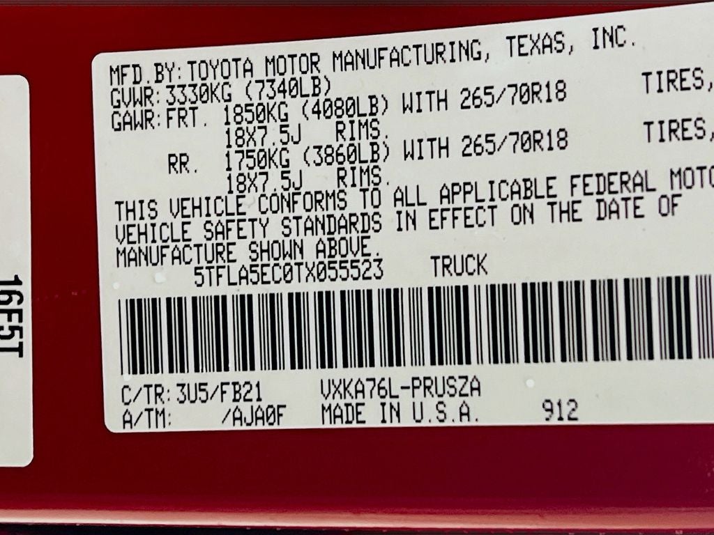 2026 Toyota Tundra SR5