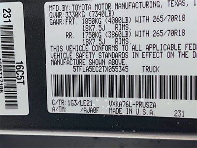 2026 Toyota Tundra SR5