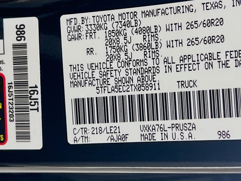 2026 Toyota Tundra SR5
