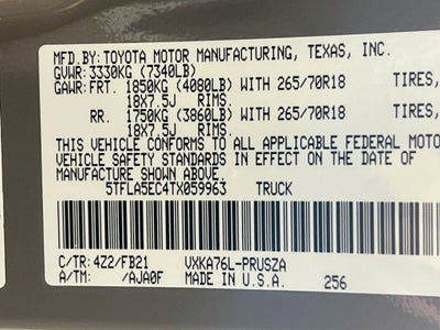 2026 Toyota Tundra SR5