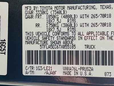 2026 Toyota Tundra SR5