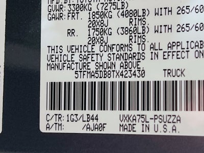 2026 Toyota Tundra 1794 Edition
