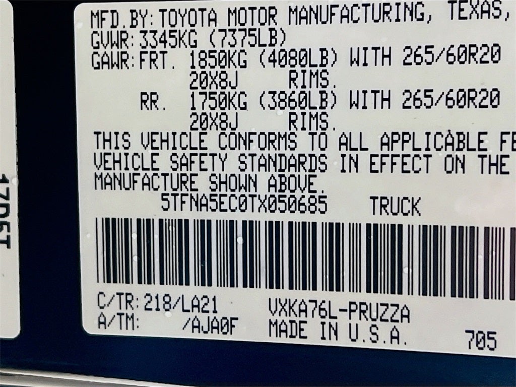 2026 Toyota Tundra Platinum