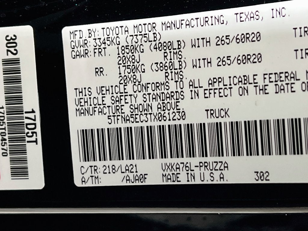 2026 Toyota Tundra Platinum