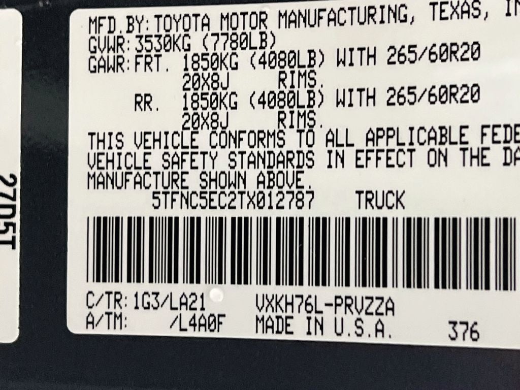 2026 Toyota Tundra i-FORCE MAX Platinum i-FORCE MAX
