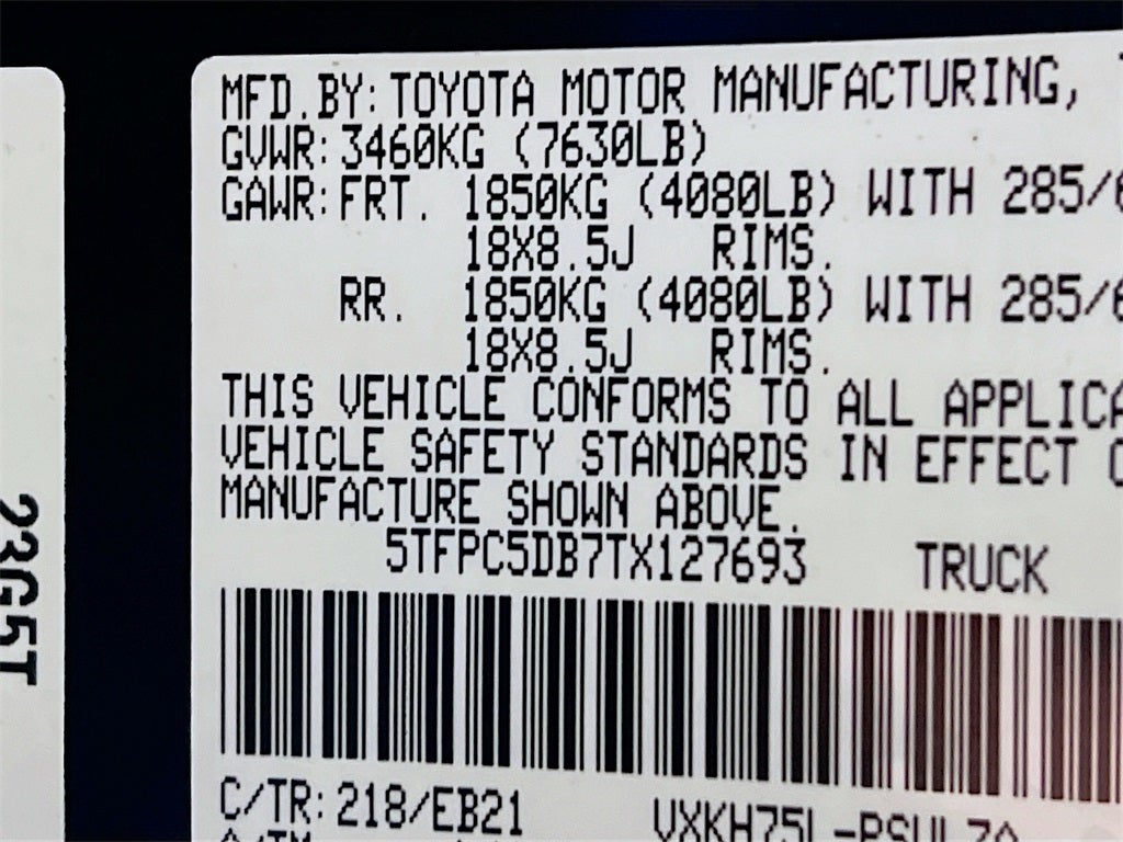 2026 Toyota Tundra i-FORCE MAX TRD Pro