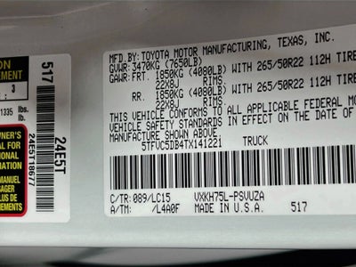 2026 Toyota Tundra i-FORCE MAX Capstone