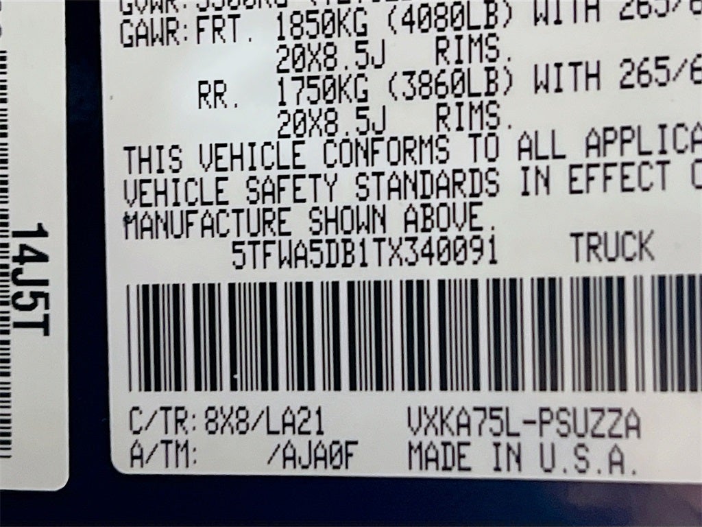 2026 Toyota Tundra Platinum