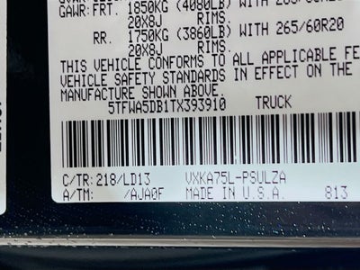 2026 Toyota Tundra Limited