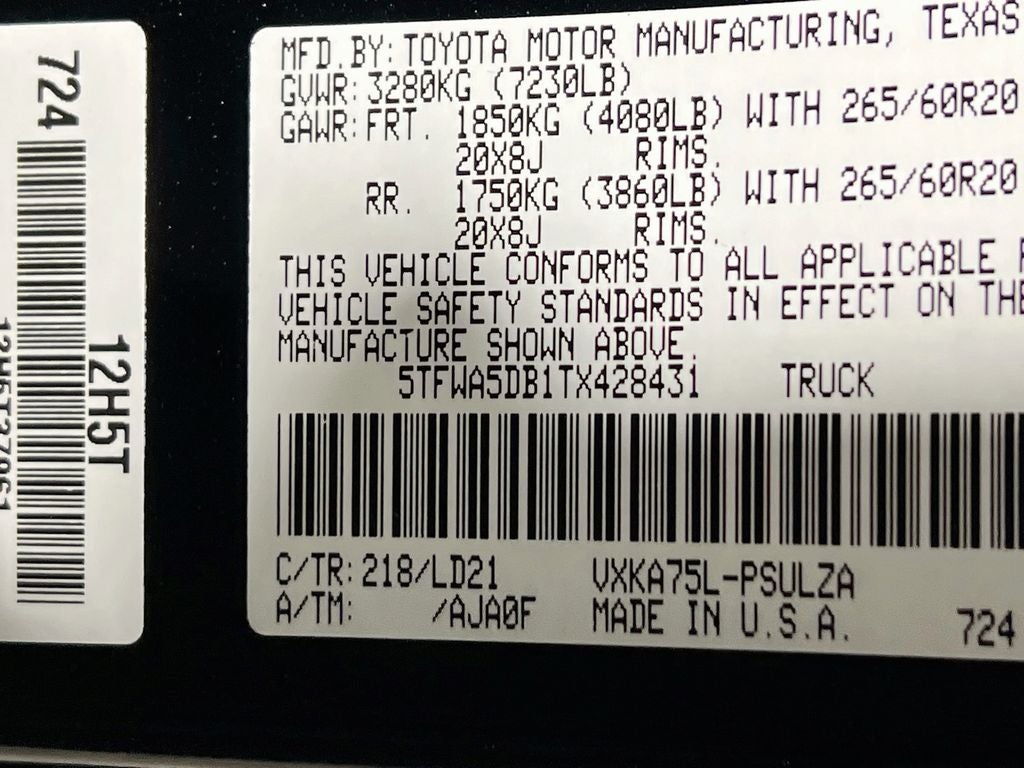 2026 Toyota Tundra Limited