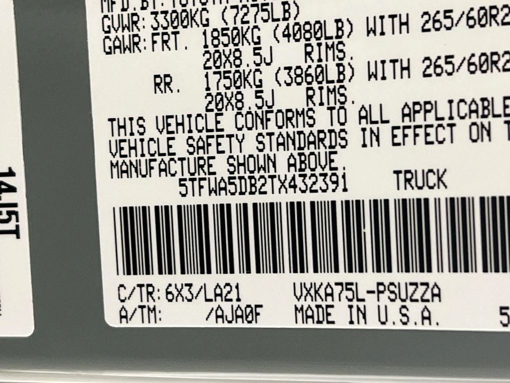 2026 Toyota Tundra Platinum