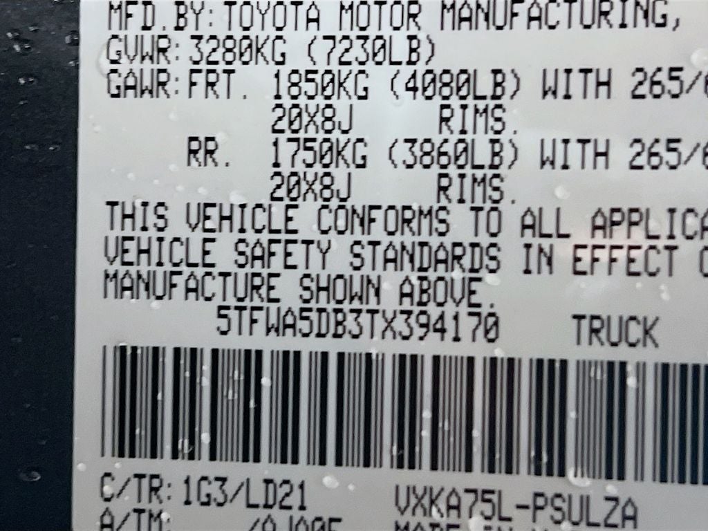 2026 Toyota Tundra Limited S