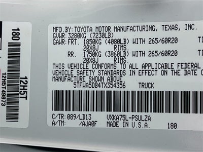 2026 Toyota Tundra Limited