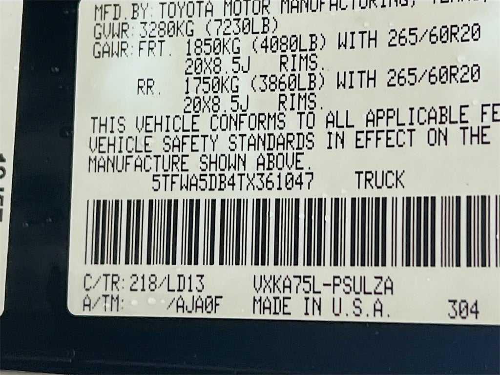 2026 Toyota Tundra Limited