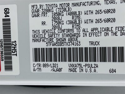 2026 Toyota Tundra Limited