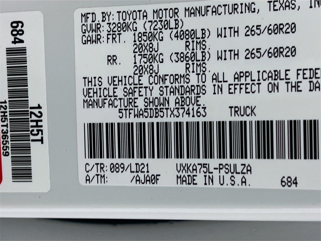 2026 Toyota Tundra Limited