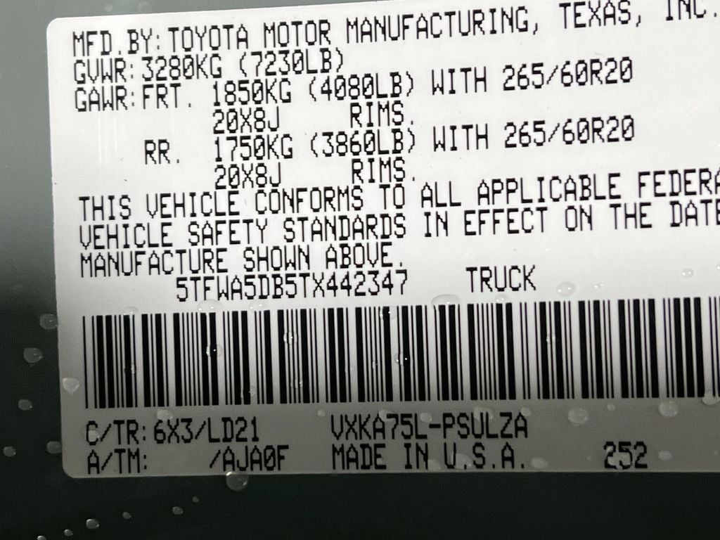 2026 Toyota Tundra Limited