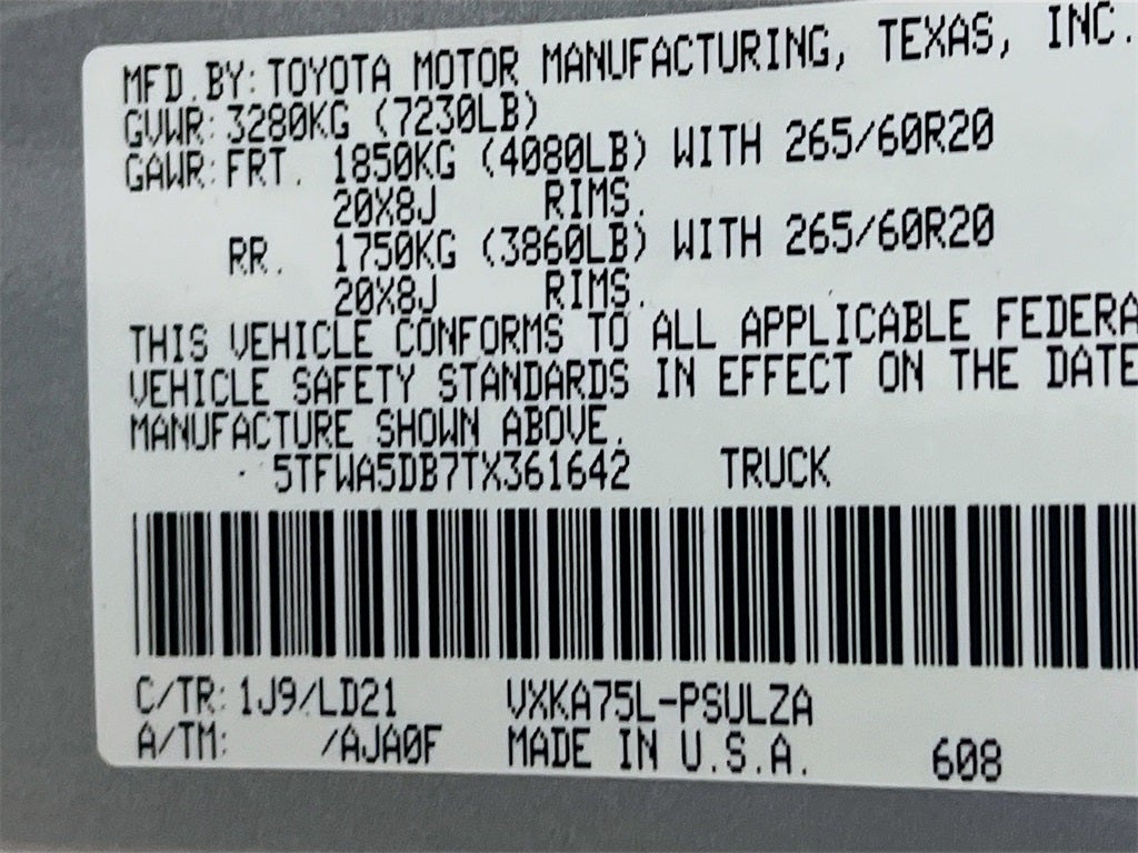 2026 Toyota Tundra Limited