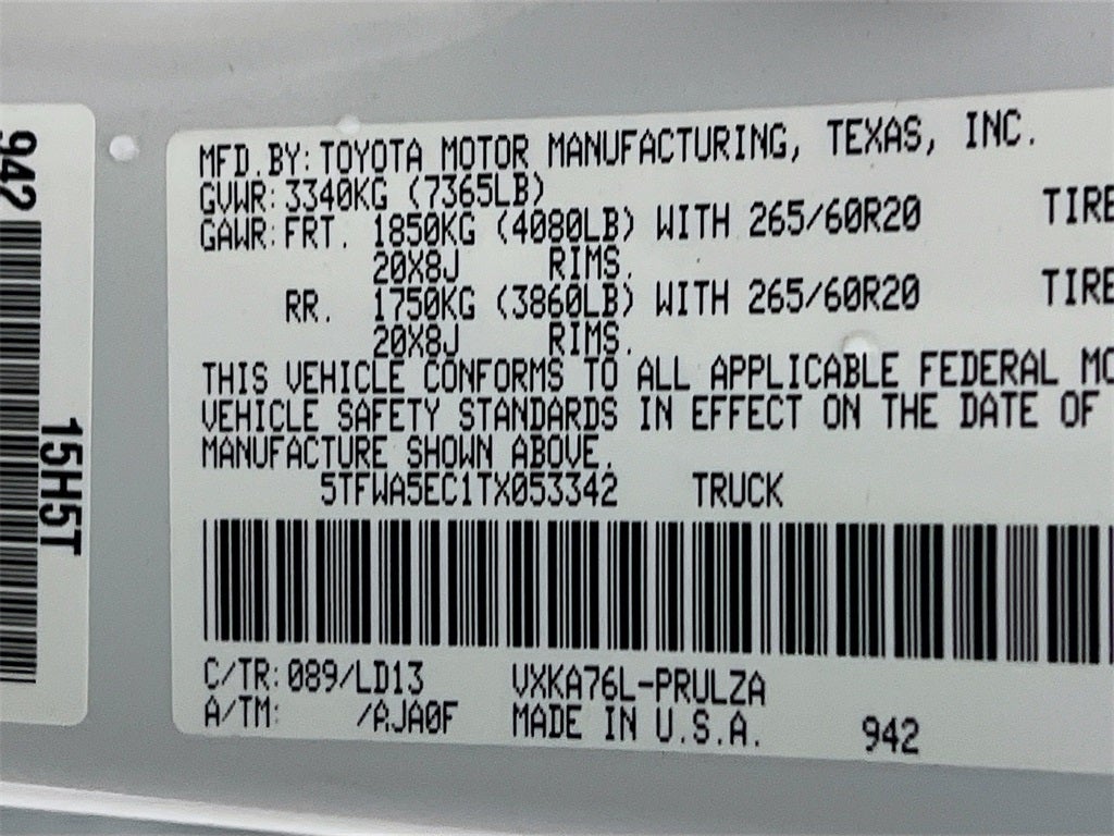 2026 Toyota Tundra Limited