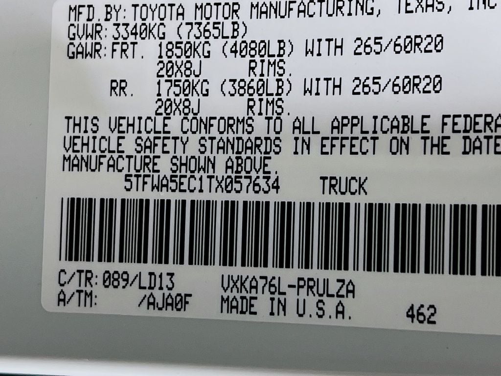 2026 Toyota Tundra Limited