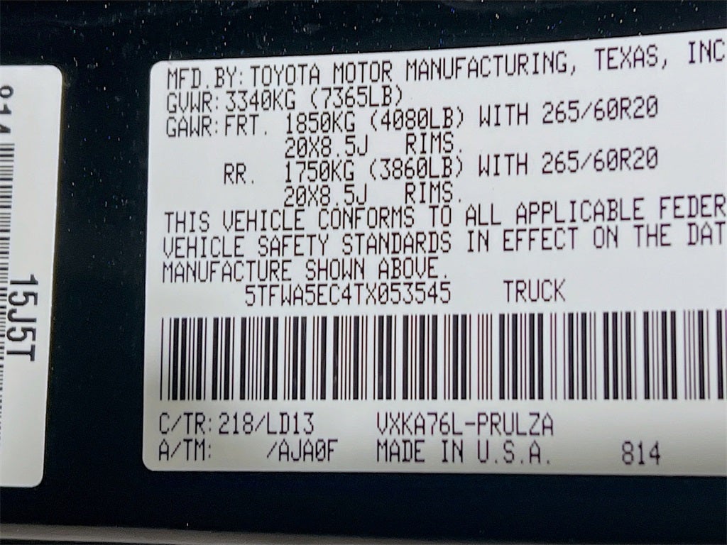 2026 Toyota Tundra Limited