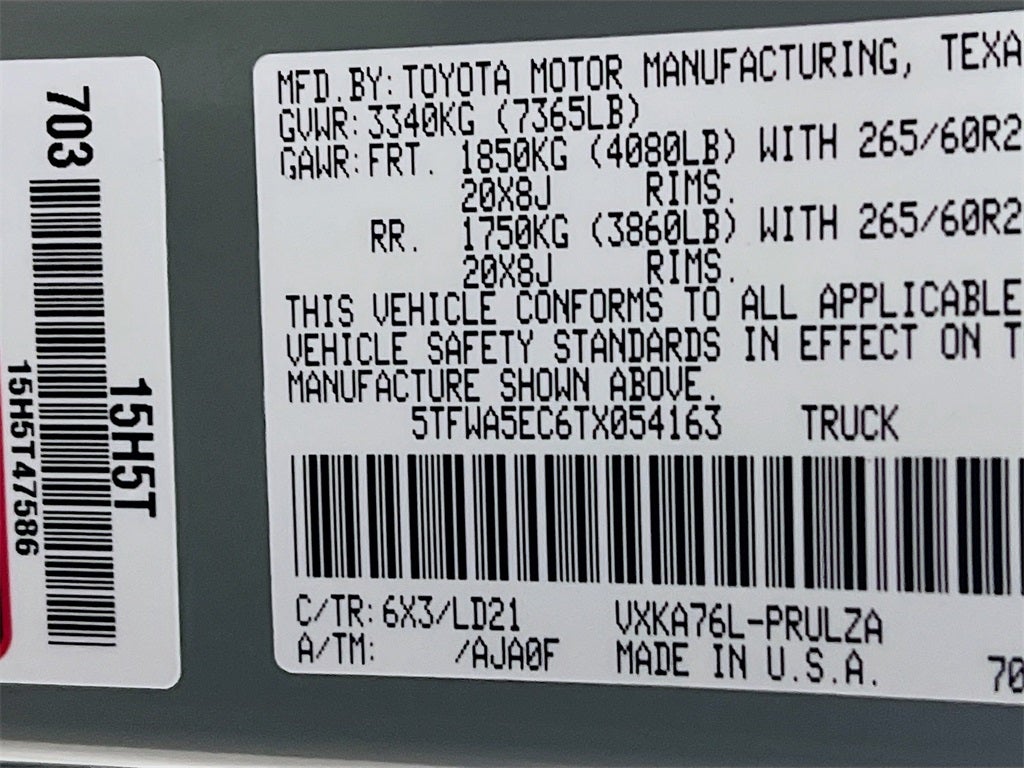 2026 Toyota Tundra Limited