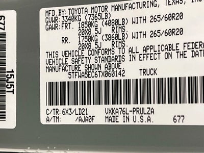 2026 Toyota Tundra Limited