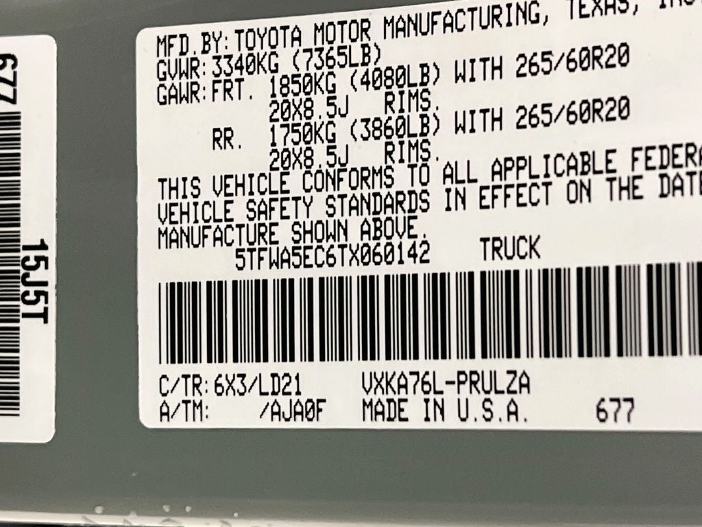 2026 Toyota Tundra Limited
