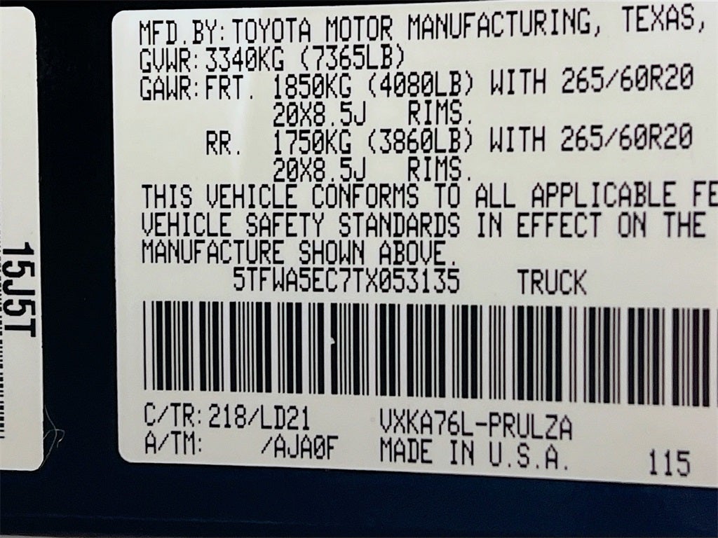 2026 Toyota Tundra Limited