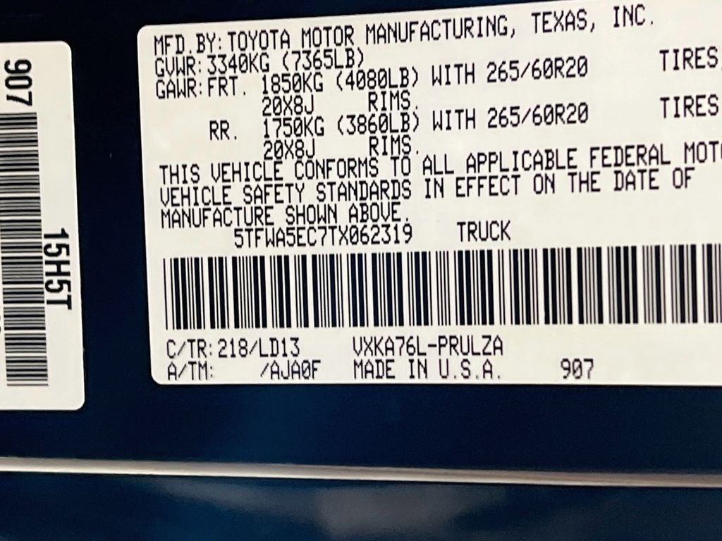 2026 Toyota Tundra Limited