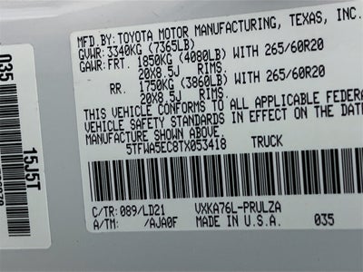 2026 Toyota Tundra Limited