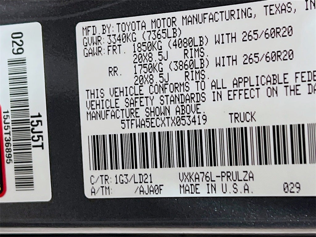 2026 Toyota Tundra Limited