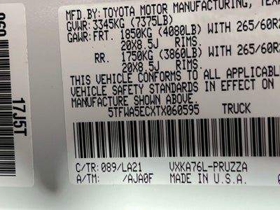 2026 Toyota Tundra Platinum