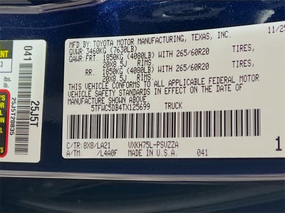 2026 Toyota Tundra i-FORCE MAX Platinum i-FORCE MAX