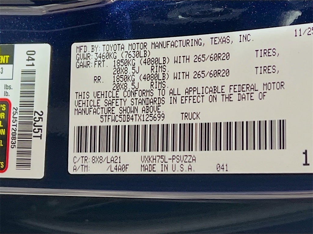 2026 Toyota Tundra i-FORCE MAX Platinum i-FORCE MAX