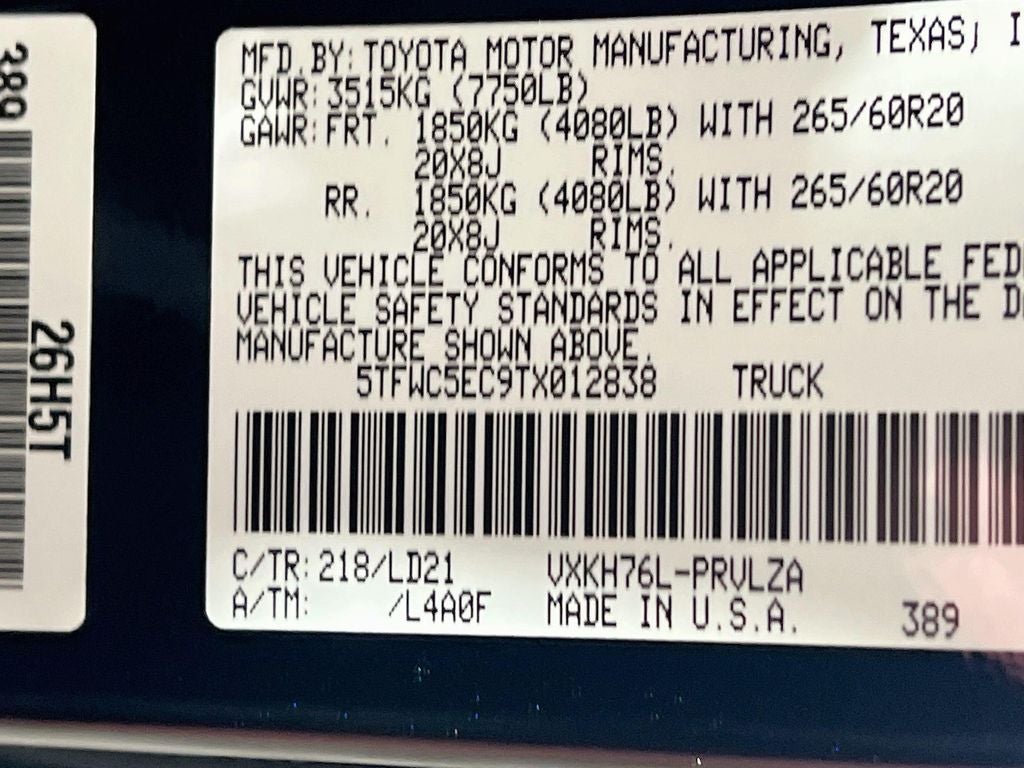 2026 Toyota Tundra i-FORCE MAX Limited i-FORCE MAX